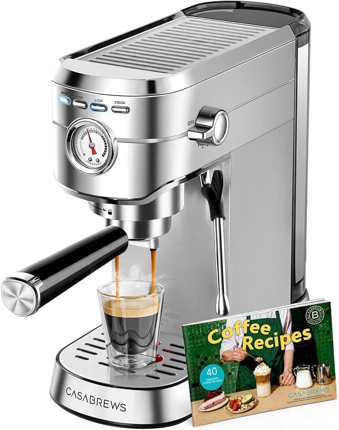CASABREWS CM5418 Compact 20-Bar Espresso Machine