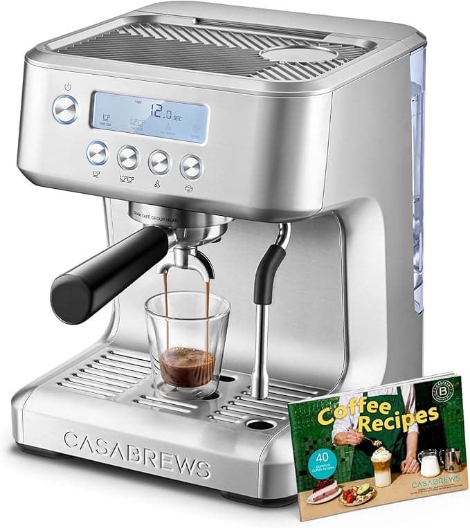 CASABREWS Ultra Espresso Machine with LCD Display